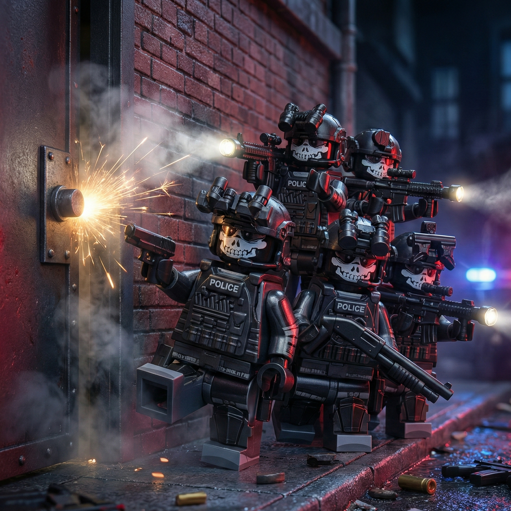 SWAT Ghost Unit (5 Figures)