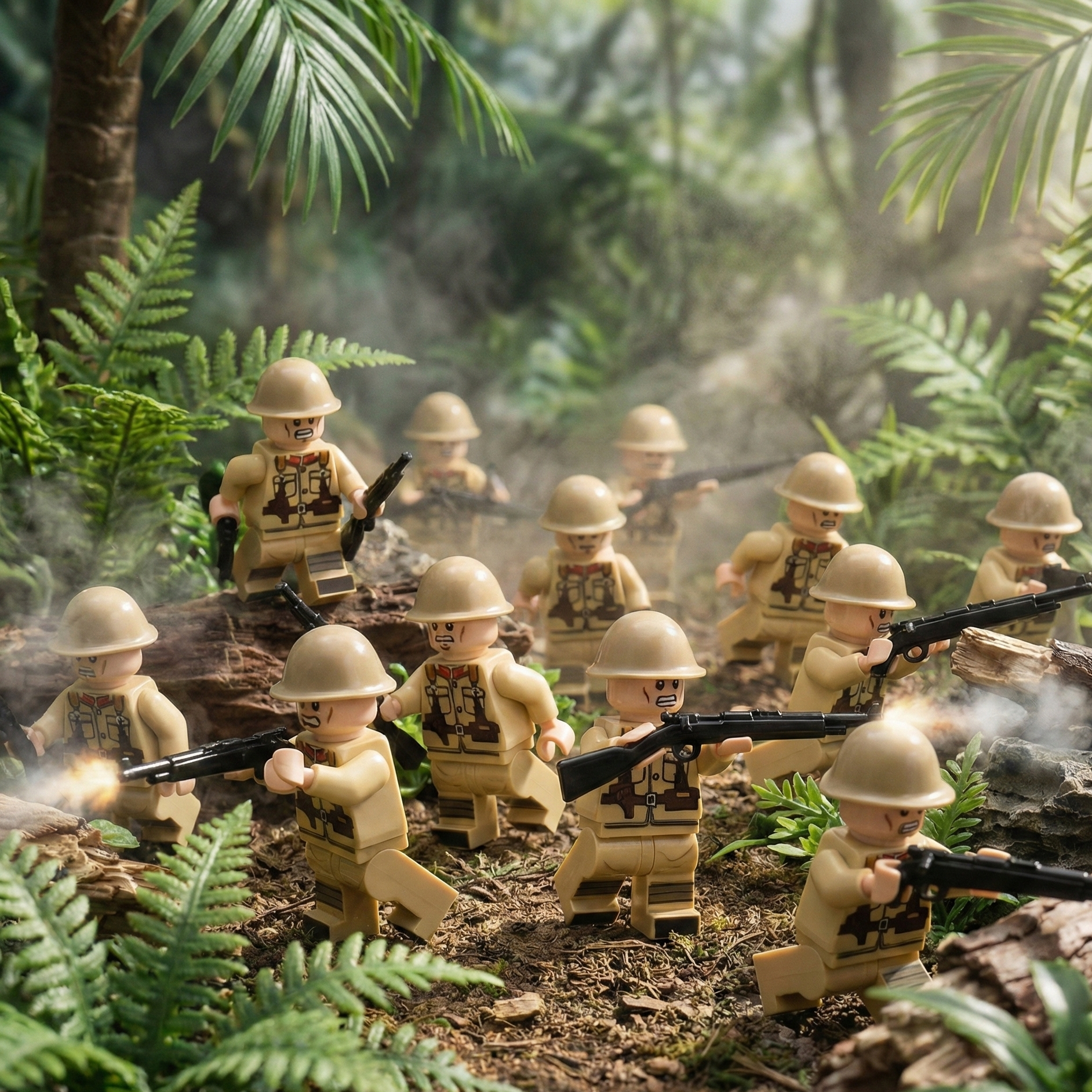 Empire Of Japan WWII Soldiers (24 Figures)