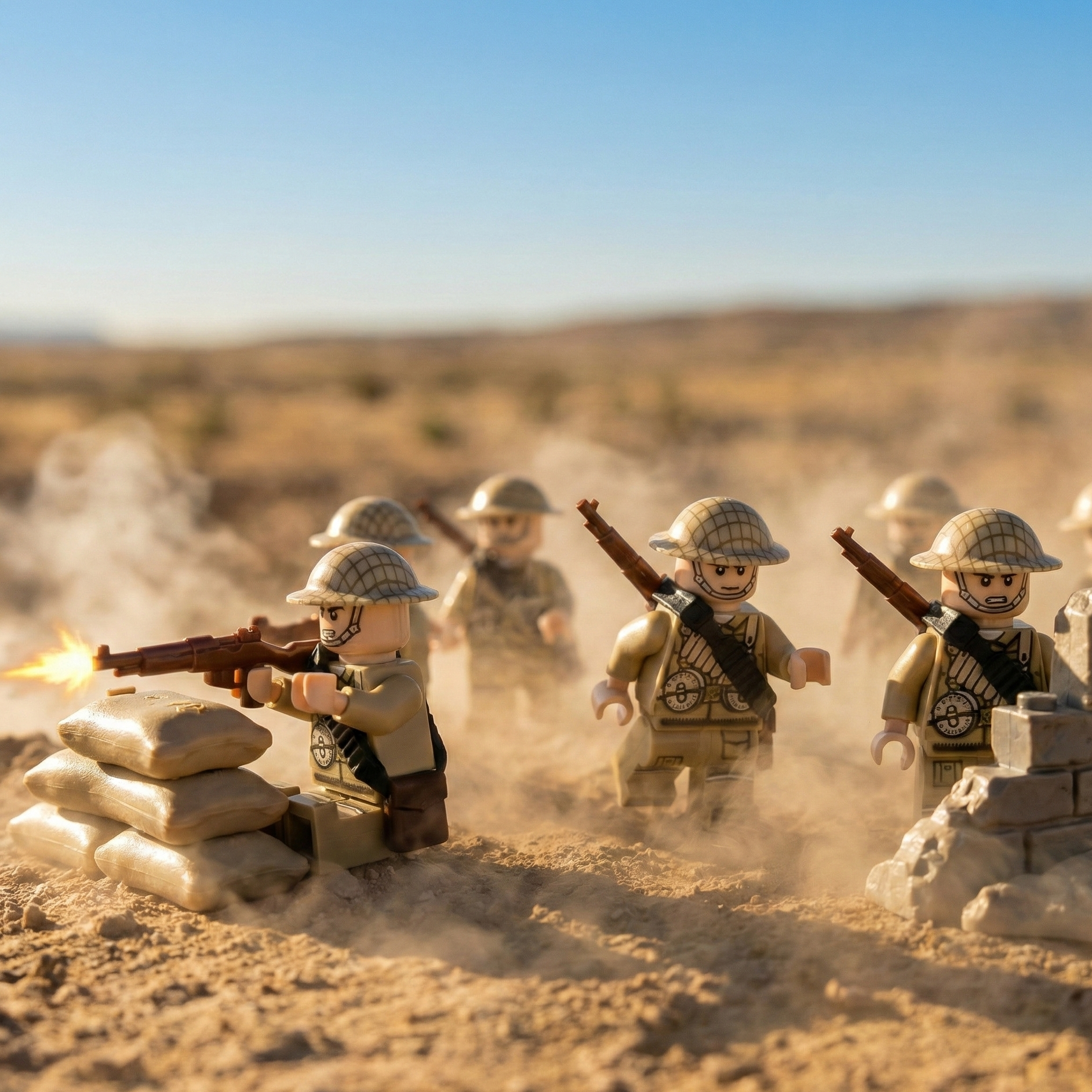 British WWII Soldiers (24 Figures)