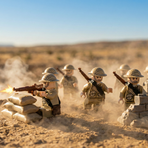 British WWII Soldiers (24 Figures)