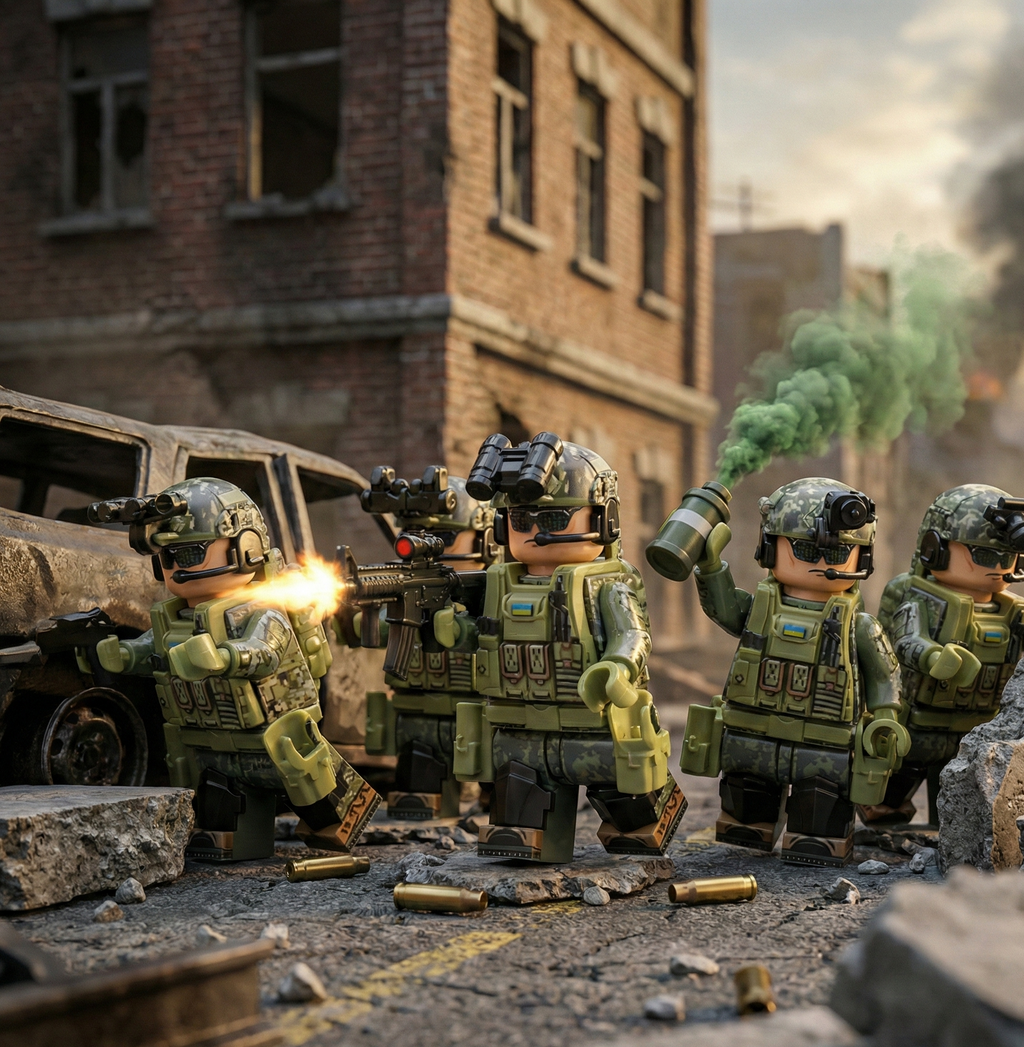 Ukrainian SOF Unit (5 Figures)