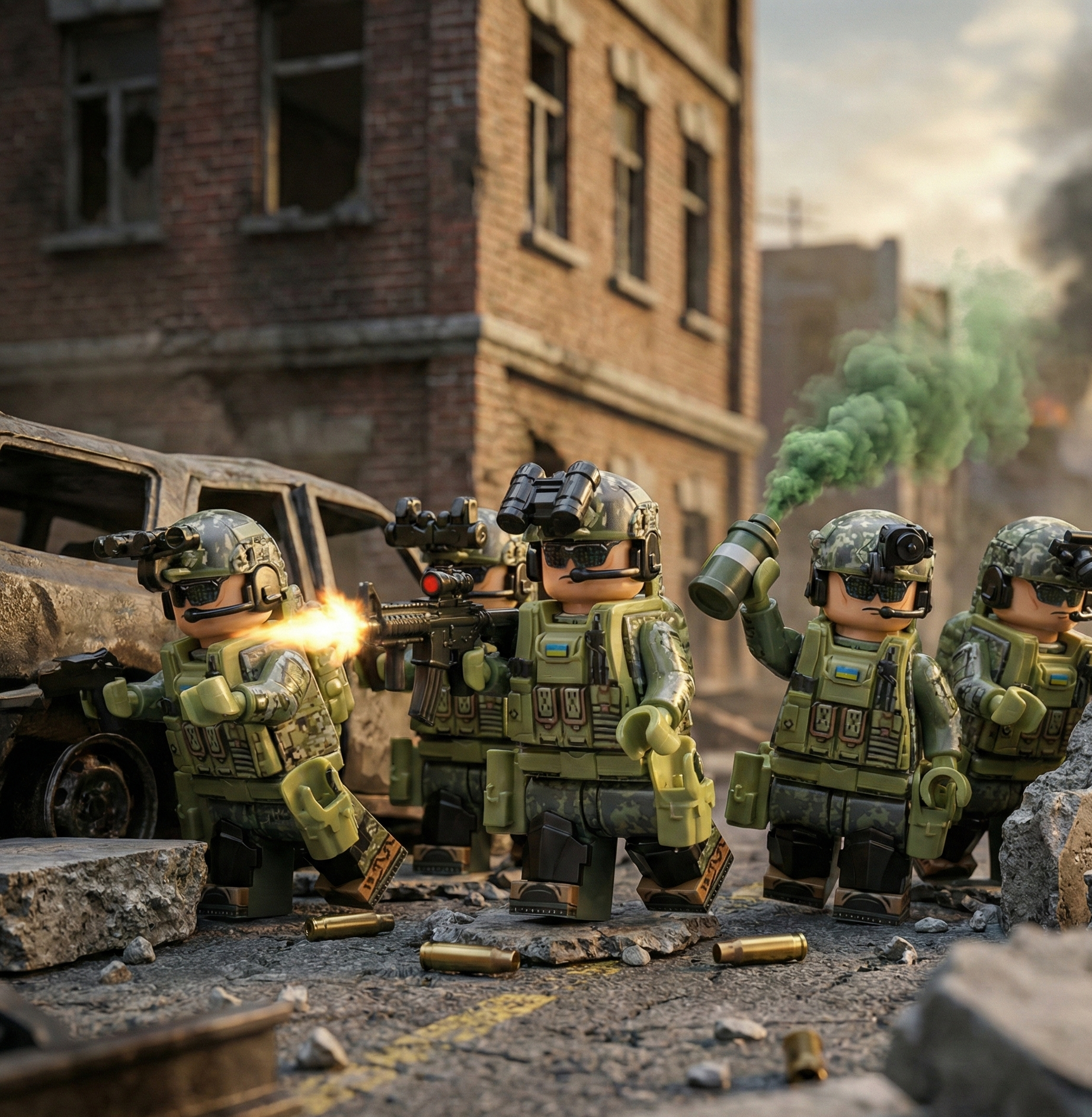Ukrainian SOF Unit (5 Figures)