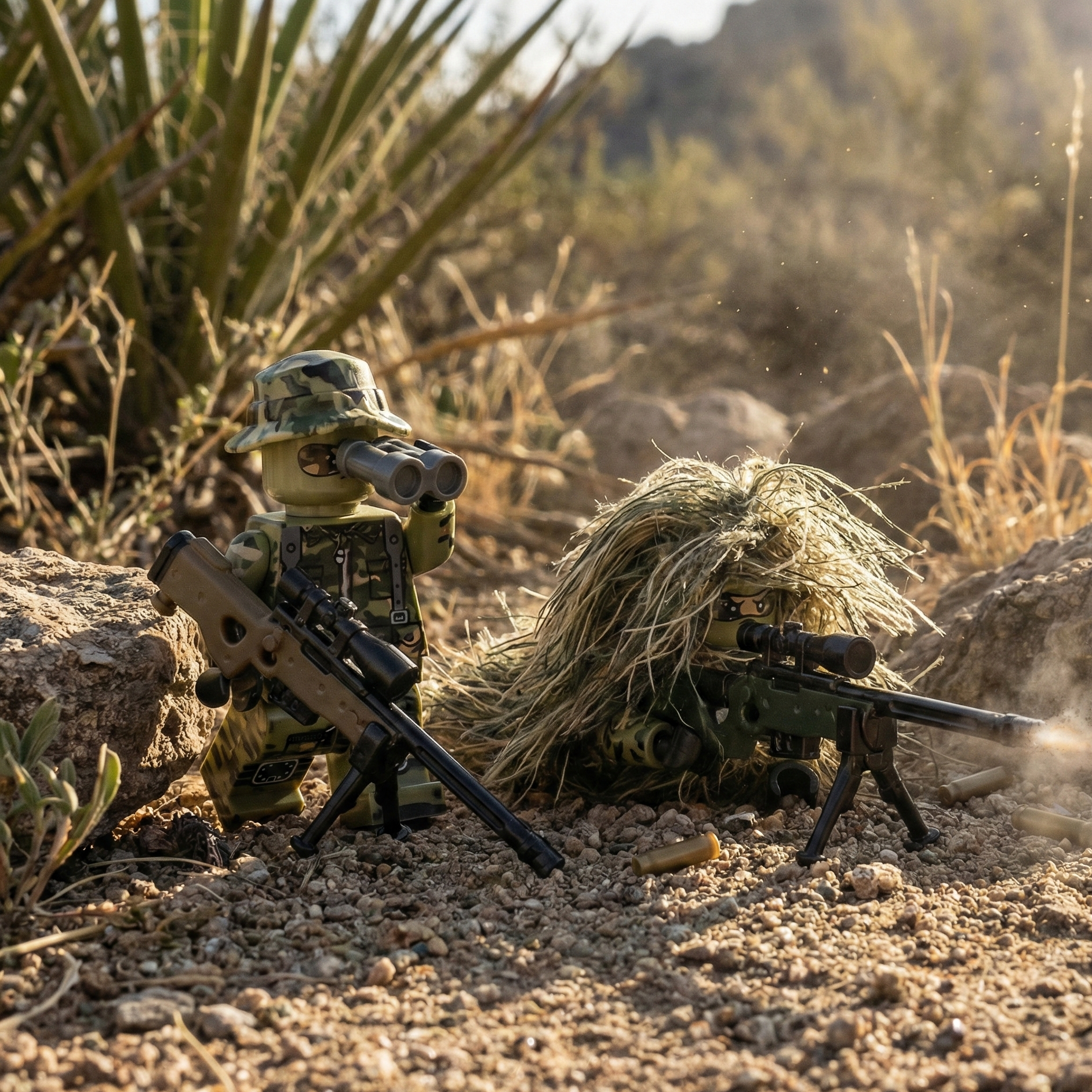 U.S. Marine Scout Sniper - Ghillie Suit