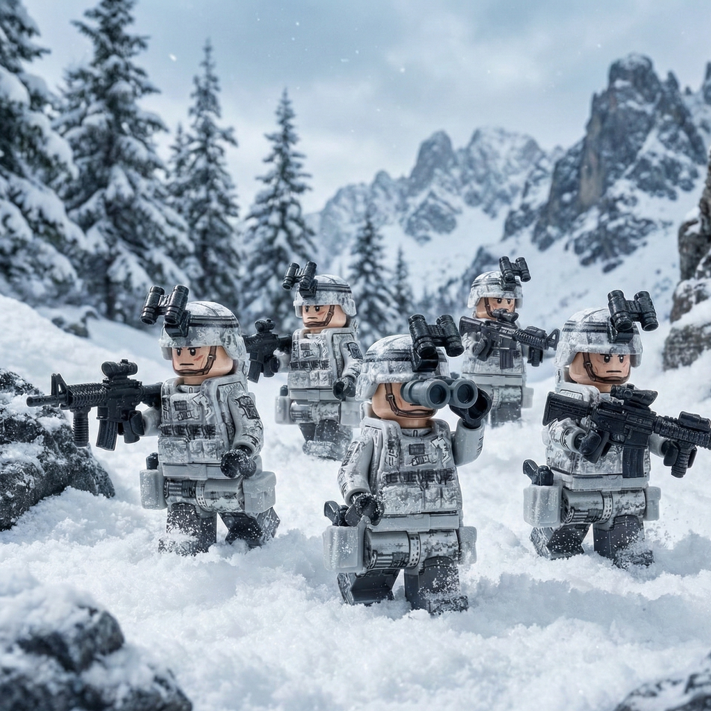 U.S. Army 10th Mountain Division (5 Figures)
