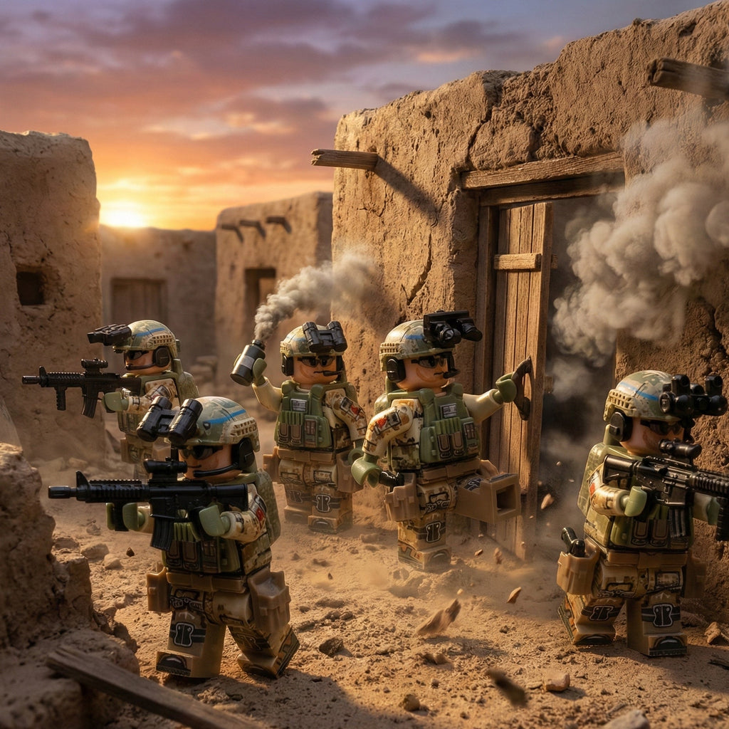 U.S. Delta Force Unit (5 Figures)