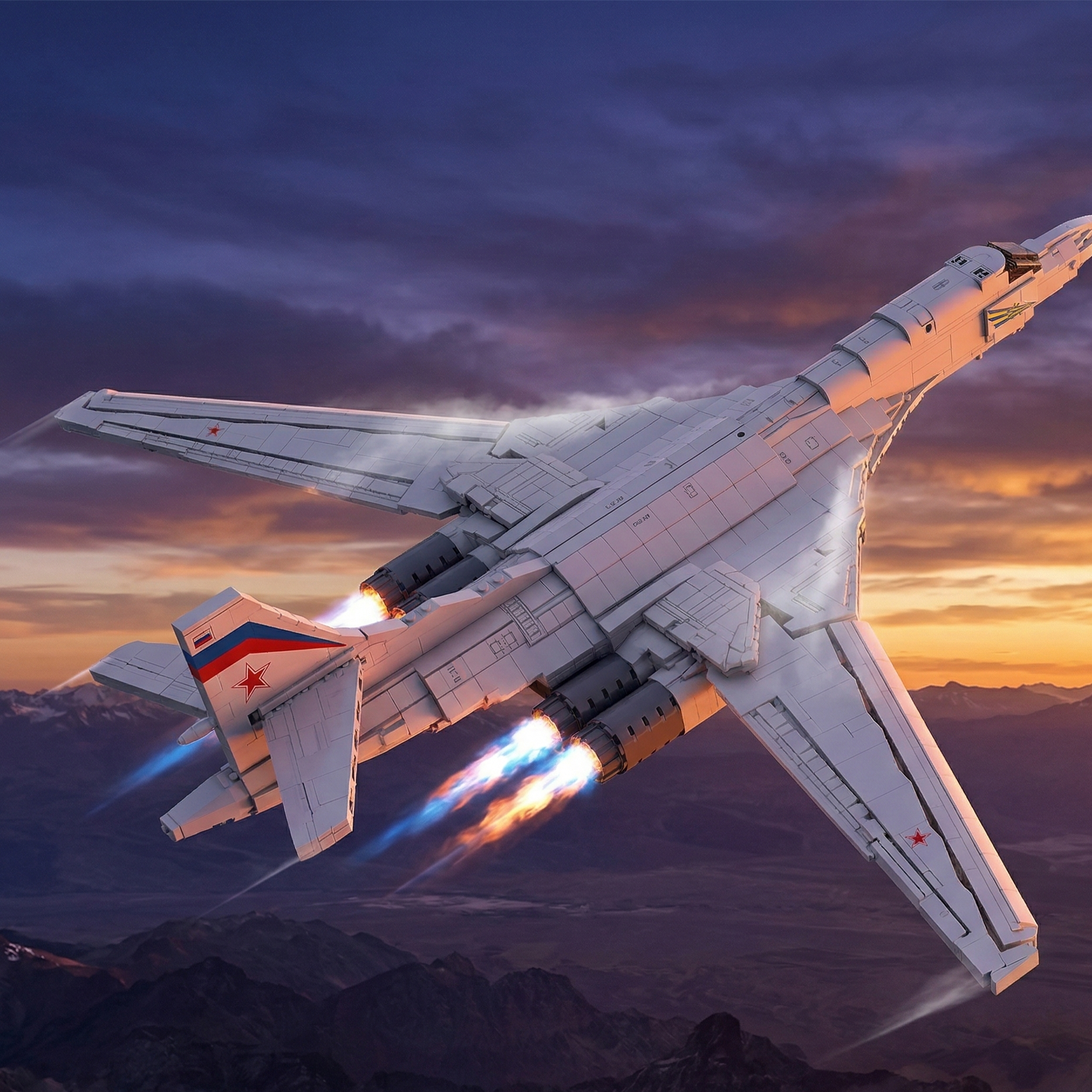 Tupolev Tu-160 Blackjack Strategic Bomber
