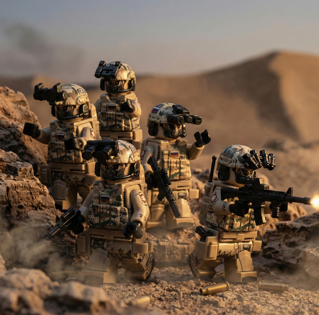 Russian SSO Unit (5 Figures)
