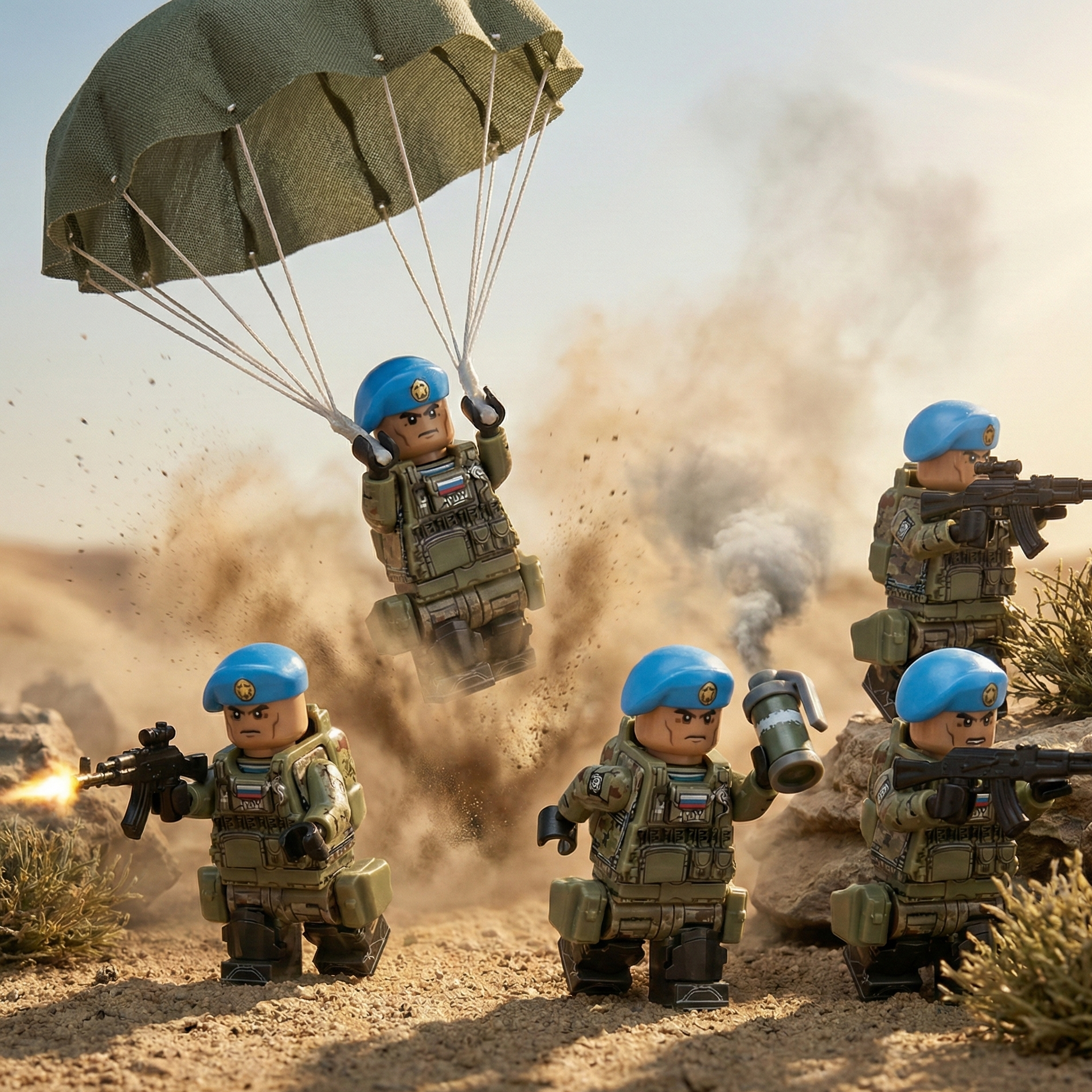 Russian Airborne Forces (5 Figures)
