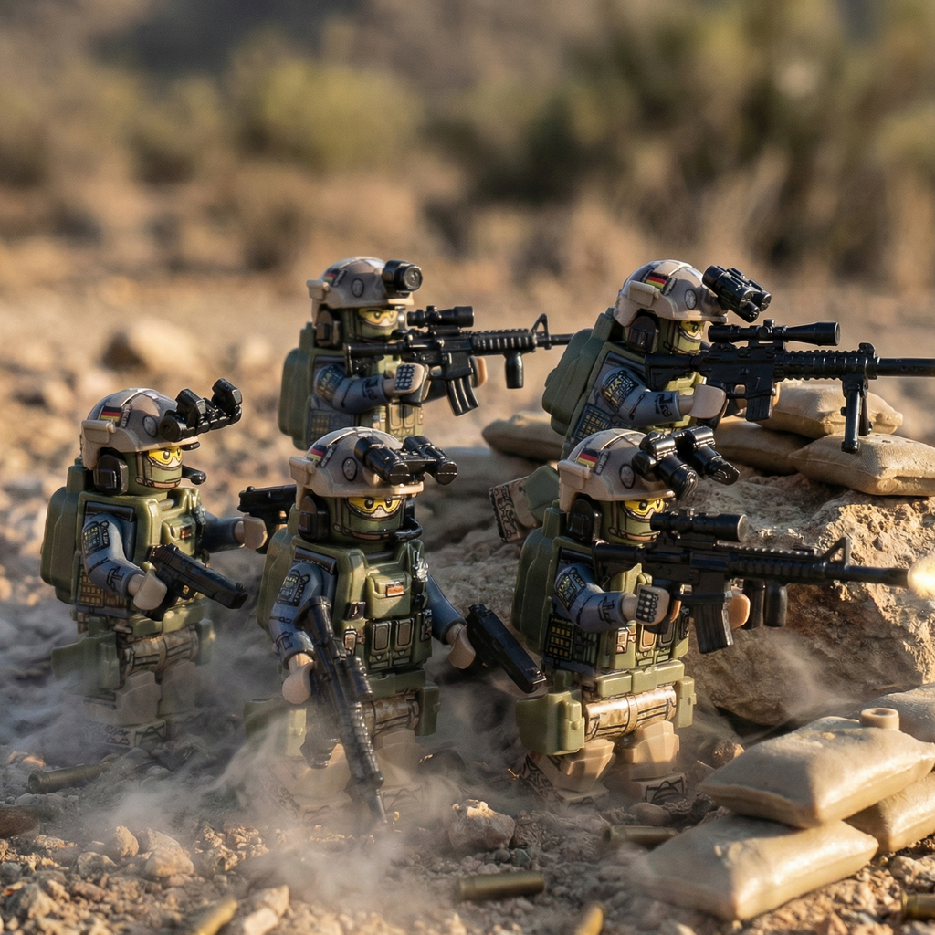 German Urban KSK Special Forces (5 Figures)