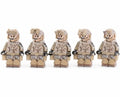 U.S. Army Rangers - Desert Camo (5 Figures)