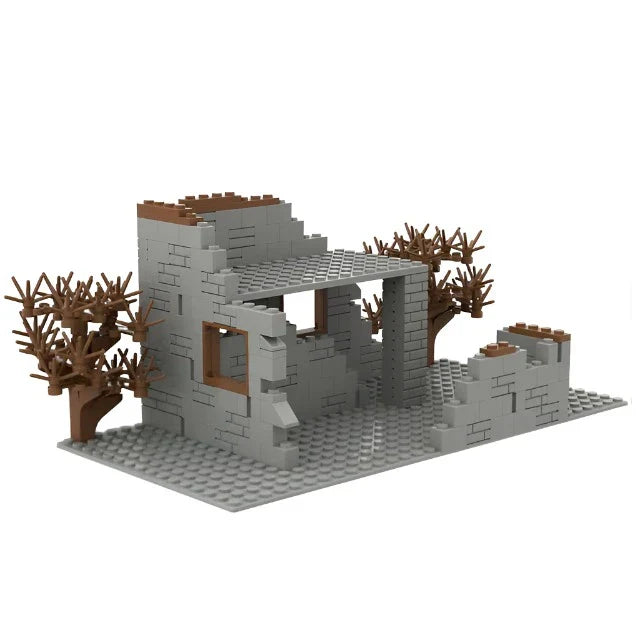 Wartime Ruined Cottage