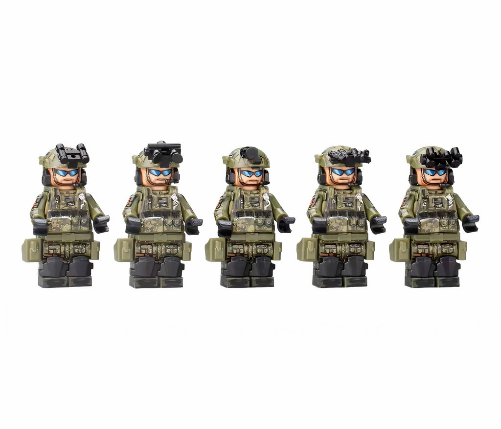U.S. Delta Force Commandos (5 Figures)