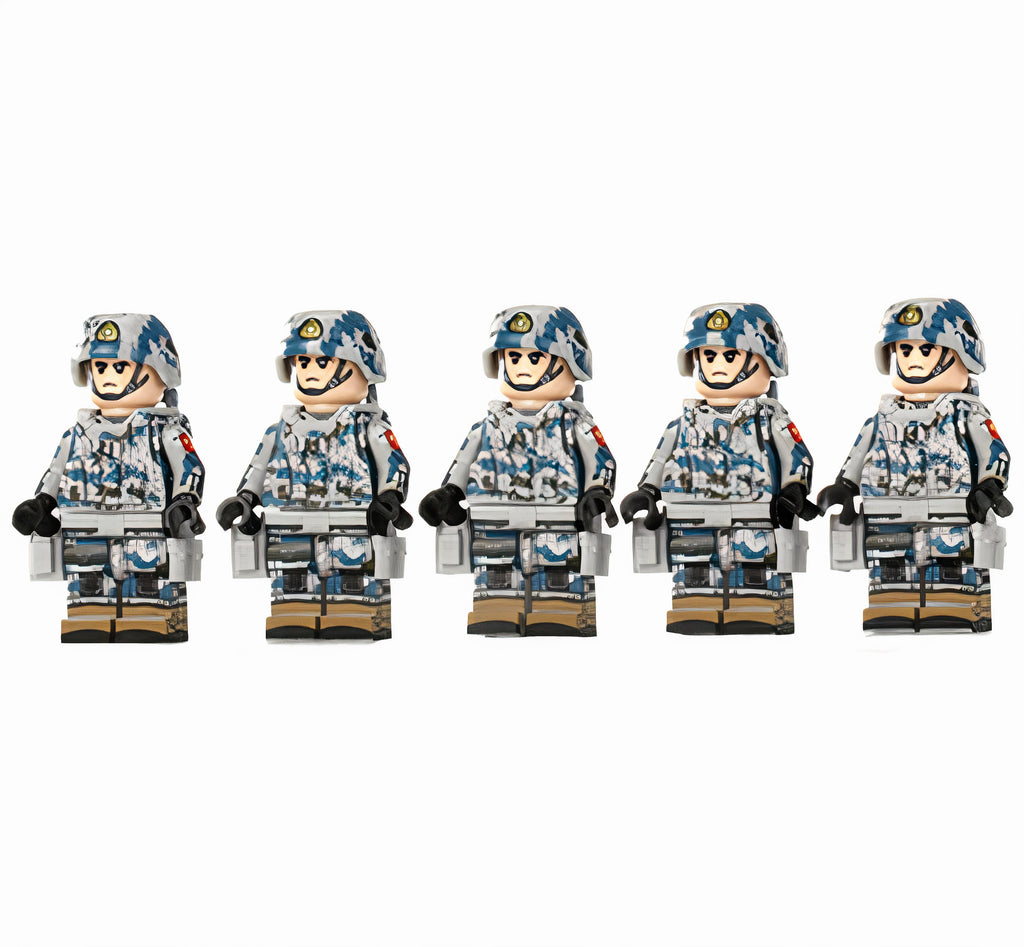 Chinese SOF Unit - Urban Camo (5 Figures)