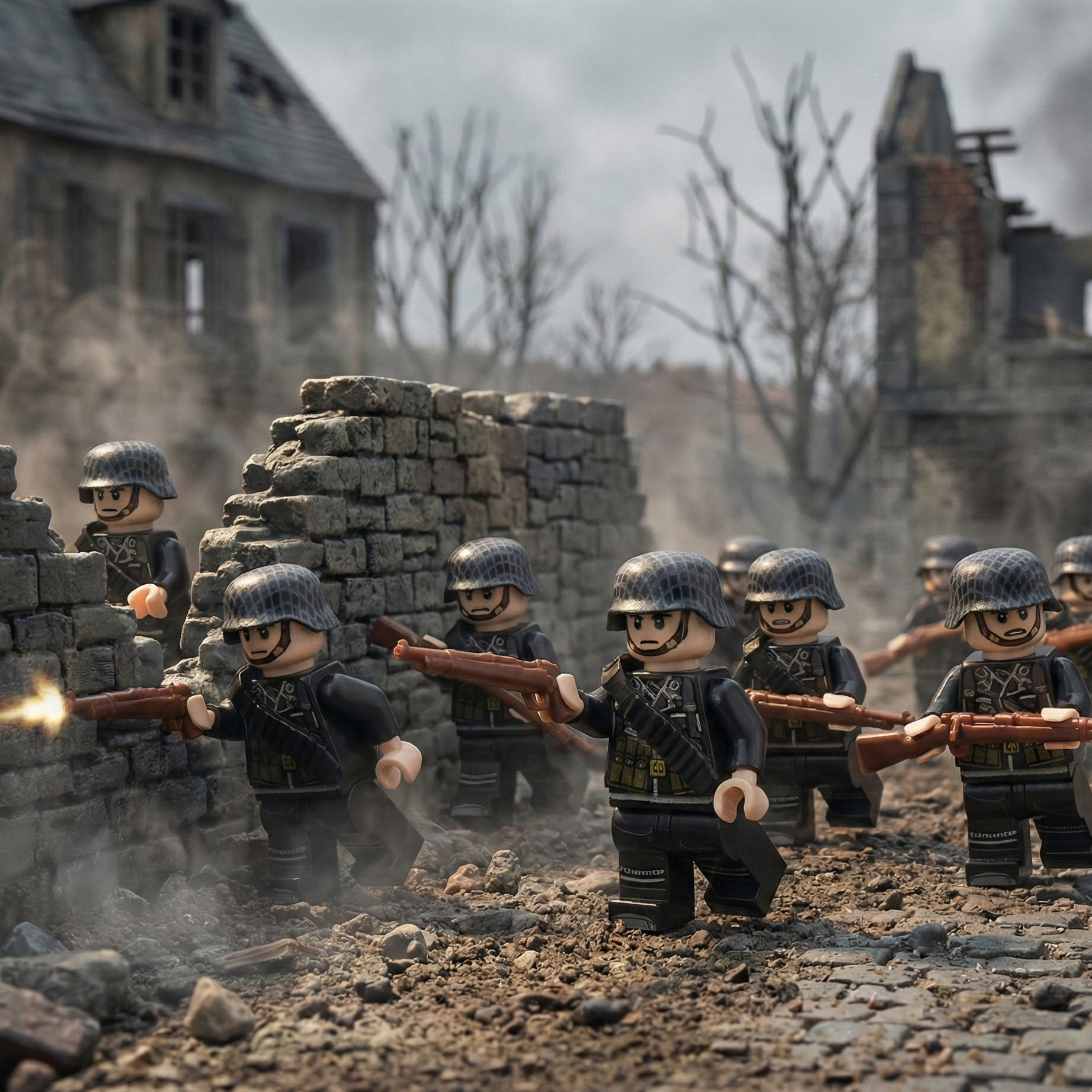 352nd Infantry Division German WWII Soldiers (24 Figures)