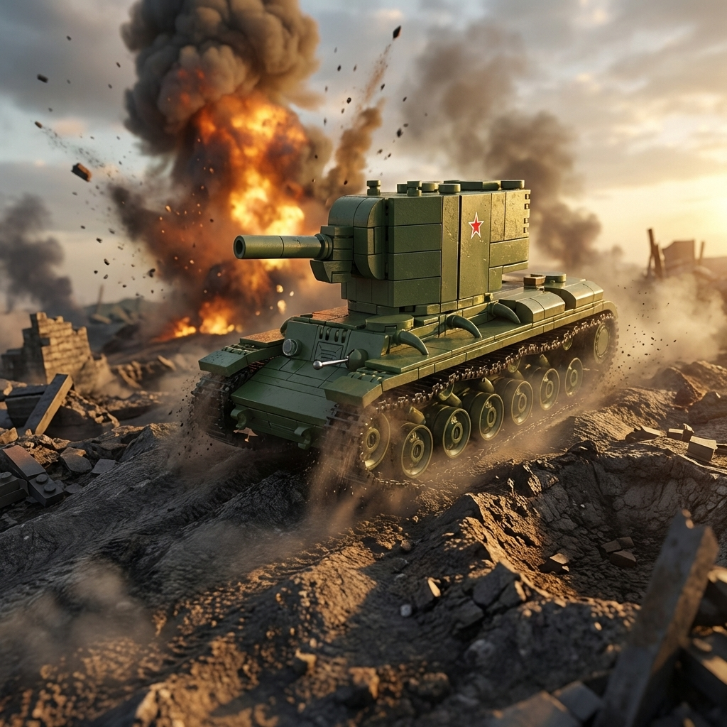 KV-2 Heavy Soviet Tank