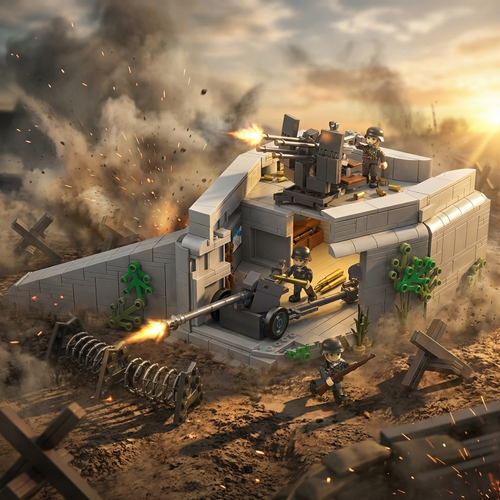 Atlantic Wall Defensive Position