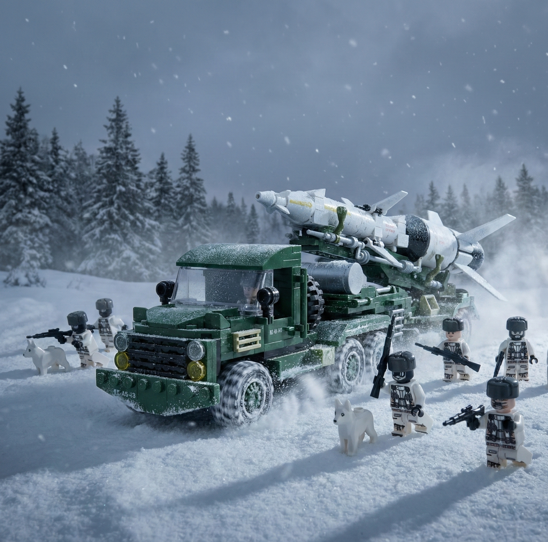 Soviet MAZ-543