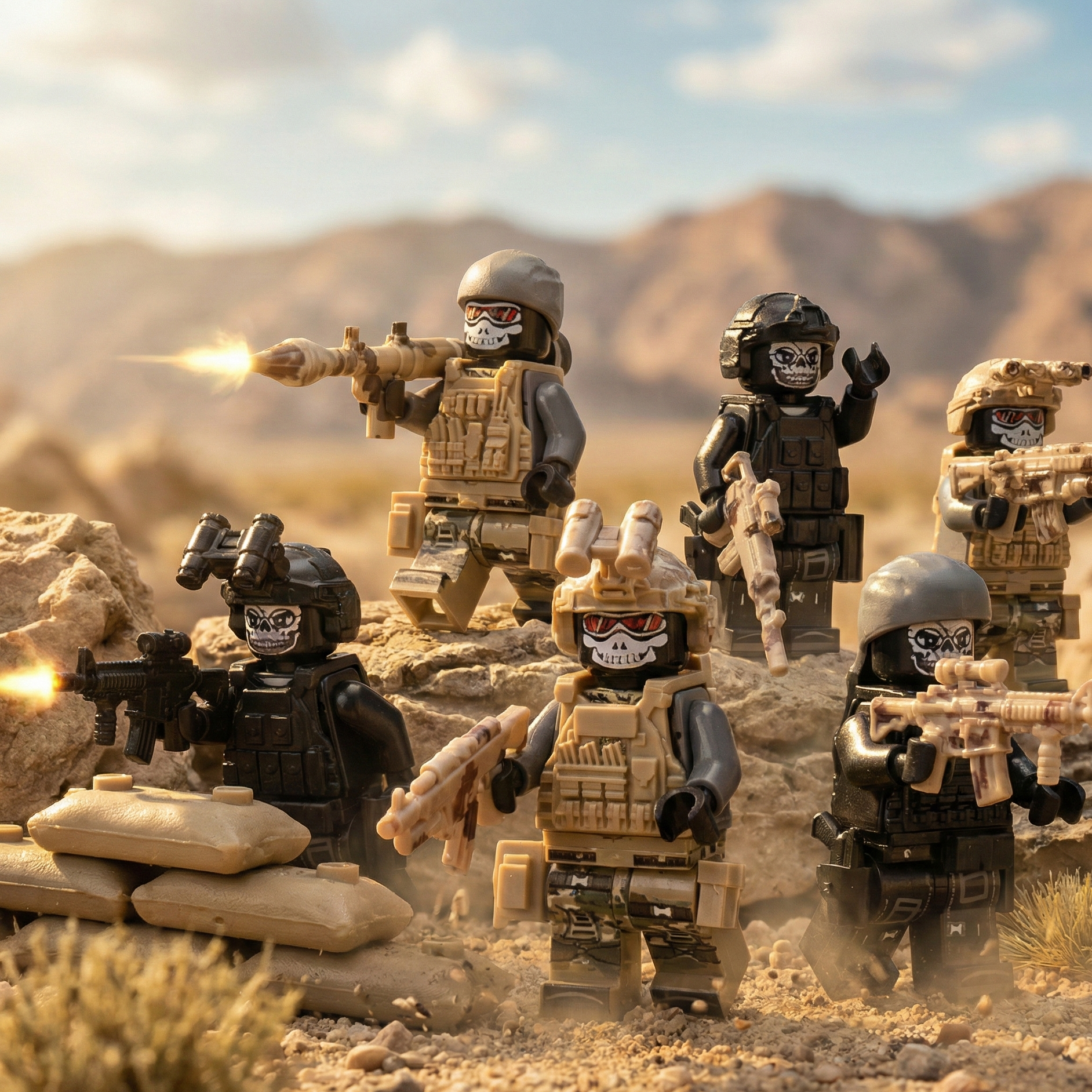 U.S. MARSOC Unit - Ghost (6 Figures)