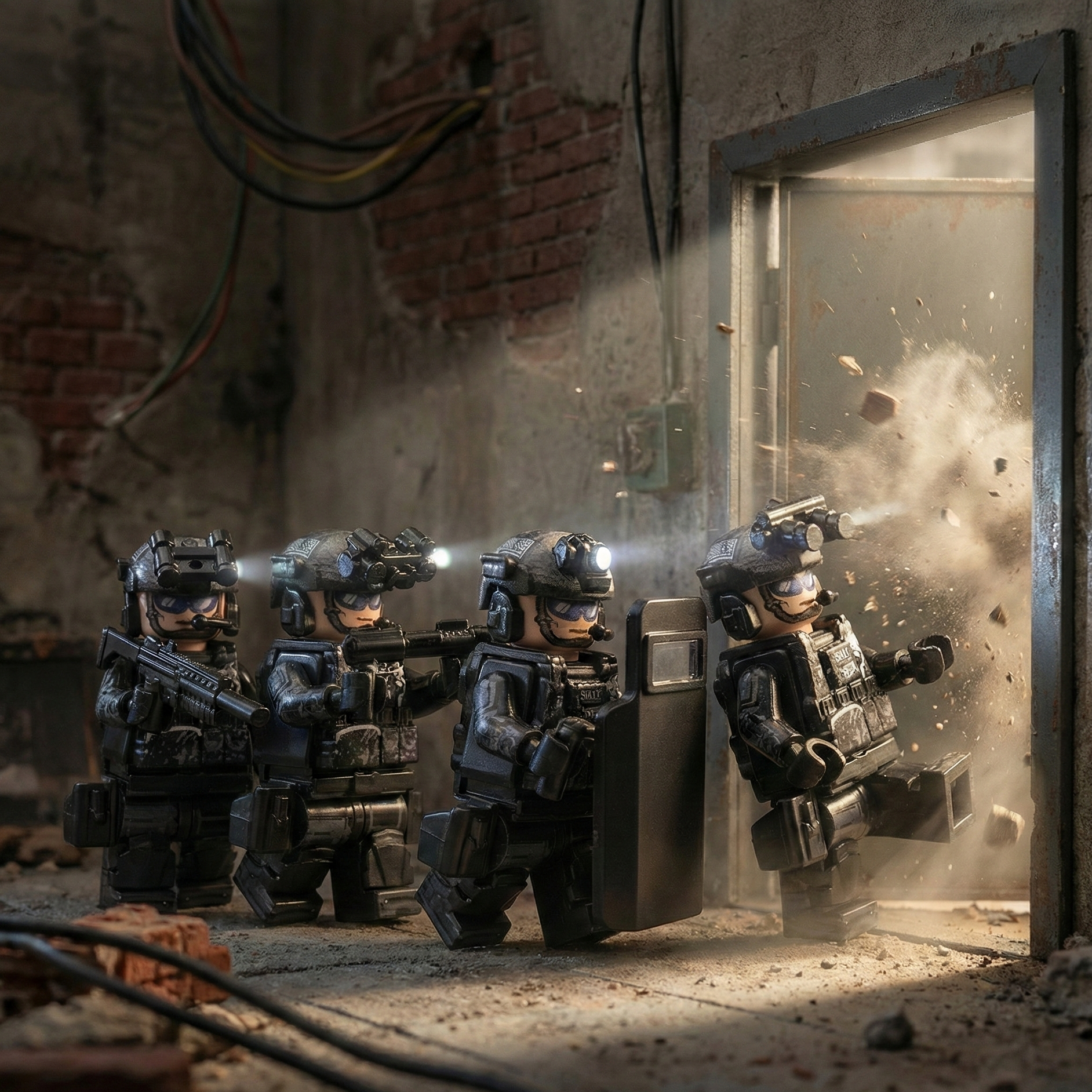 SWAT Hostage Rescue Team (5 Figures)