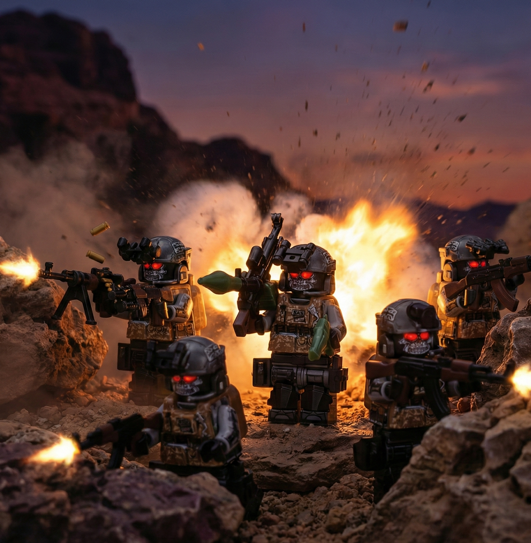 UK Ghost Special Reconnaissance Regiment (5 Figures)