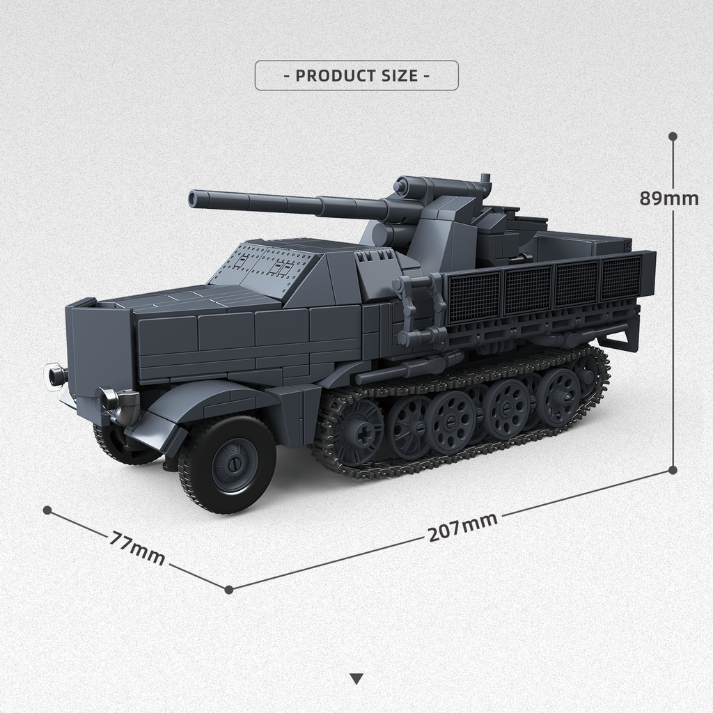8.8cm FlaK 18 on Sd.Kfz.7