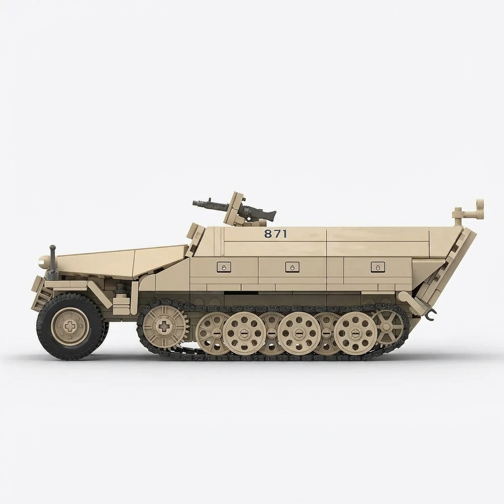 Sd.Kfz.251 Half-Track Armored Personnel Carrier